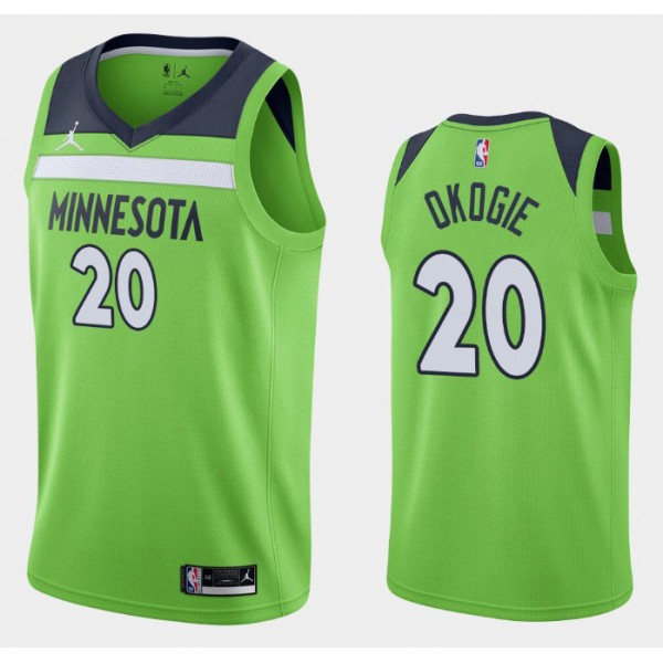 Minnesota Timberwolves Trikot Josh Okogie 20 2020-2021 Jordan Brand Statement Edition Swingman - Herren Minnesota Timberwolves Trikot Josh Okogie 20 2020-2021 Jordan Brand Statement Edition Swingman - Herren